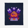 Pacman Ouija-None-Fleece-Blanket-Samuel