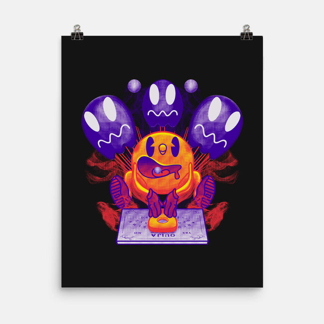 Pacman Ouija-None-Matte-Poster-Samuel