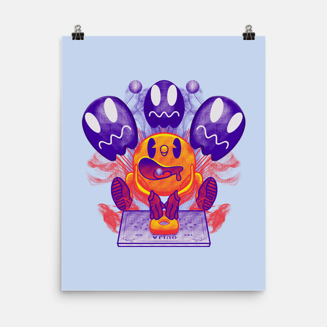 Pacman Ouija-None-Matte-Poster-Samuel
