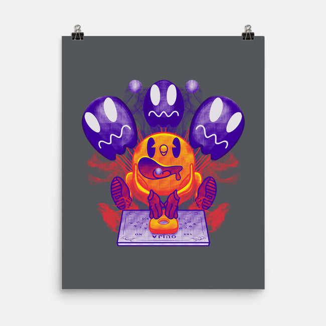 Pacman Ouija-None-Matte-Poster-Samuel