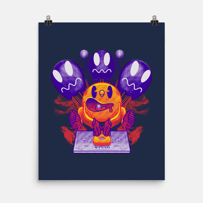 Pacman Ouija-None-Matte-Poster-Samuel