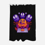 Pacman Ouija-None-Polyester-Shower Curtain-Samuel