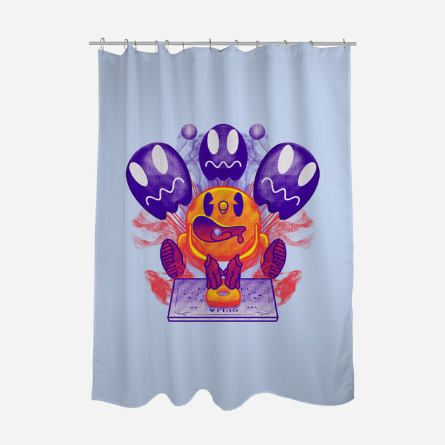 Pacman Ouija-None-Polyester-Shower Curtain-Samuel