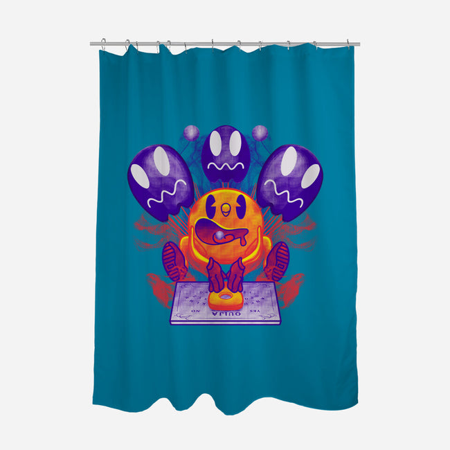Pacman Ouija-None-Polyester-Shower Curtain-Samuel