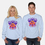 Pacman Ouija-Unisex-Crew Neck-Sweatshirt-Samuel