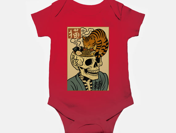 Skull Noodles And Cat Uikioe