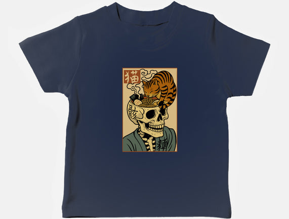 Skull Noodles And Cat Uikioe