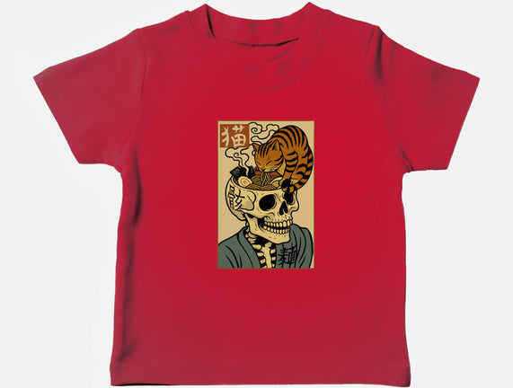 Skull Noodles And Cat Uikioe