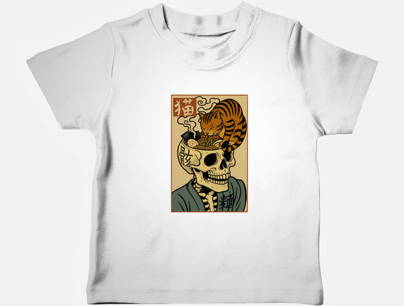 Skull Noodles And Cat Uikioe