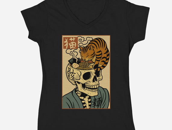 Skull Noodles And Cat Uikioe