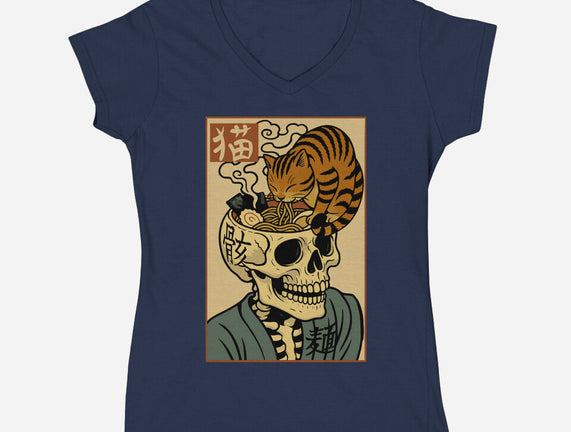 Skull Noodles And Cat Uikioe