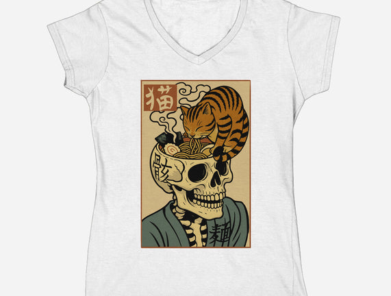 Skull Noodles And Cat Uikioe