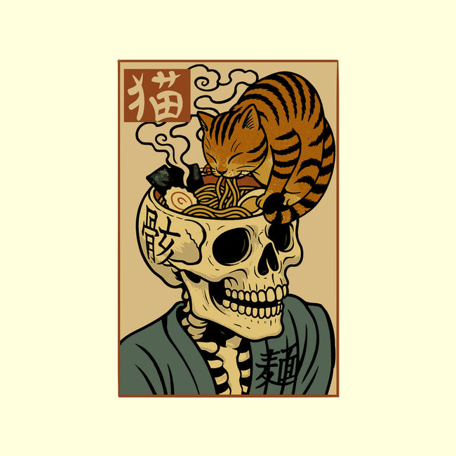 Skull Noodles And Cat Uikioe-None-Adjustable Tote-Bag-fanfabio