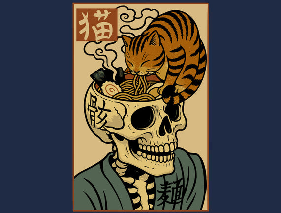 Skull Noodles And Cat Uikioe