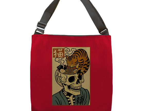 Skull Noodles And Cat Uikioe