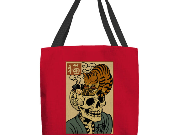 Skull Noodles And Cat Uikioe