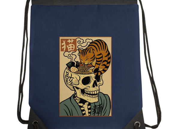 Skull Noodles And Cat Uikioe
