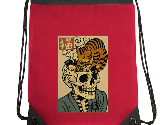 Skull Noodles And Cat Uikioe
