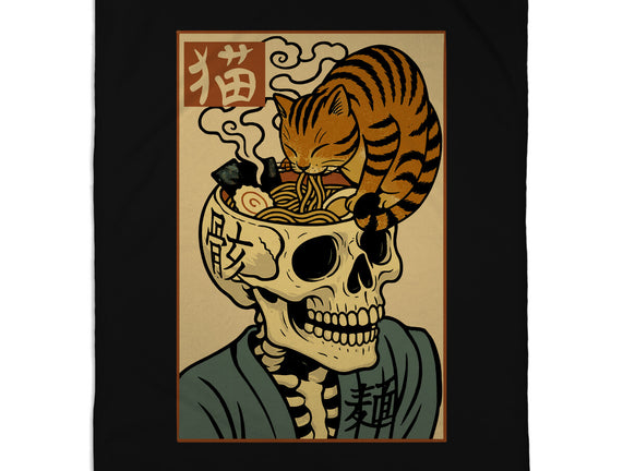 Skull Noodles And Cat Uikioe