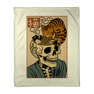 Skull Noodles And Cat Uikioe