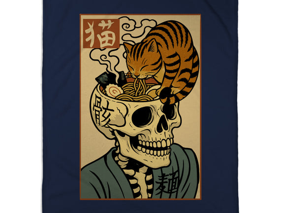 Skull Noodles And Cat Uikioe