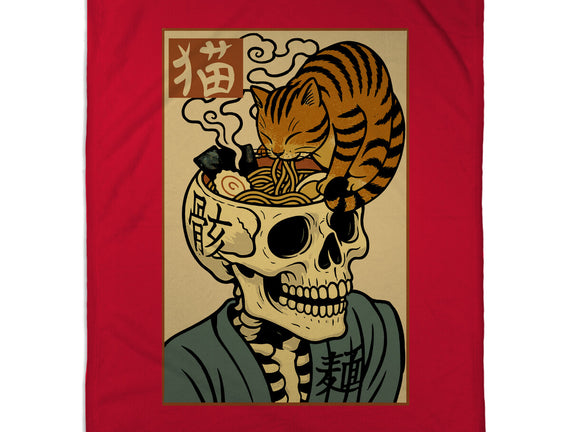 Skull Noodles And Cat Uikioe