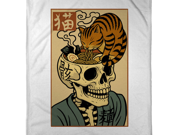 Skull Noodles And Cat Uikioe