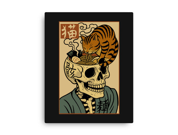Skull Noodles And Cat Uikioe