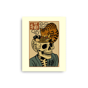 Skull Noodles And Cat Uikioe