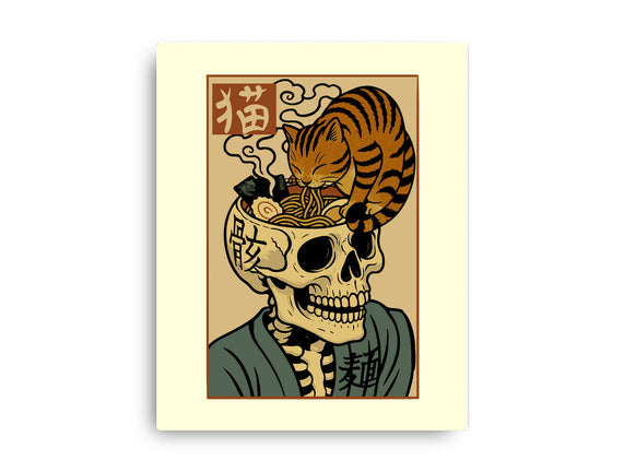 Skull Noodles And Cat Uikioe