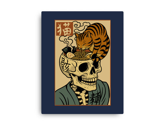 Skull Noodles And Cat Uikioe