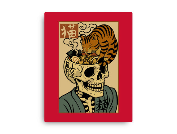Skull Noodles And Cat Uikioe