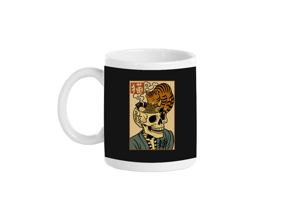 Skull Noodles And Cat Uikioe