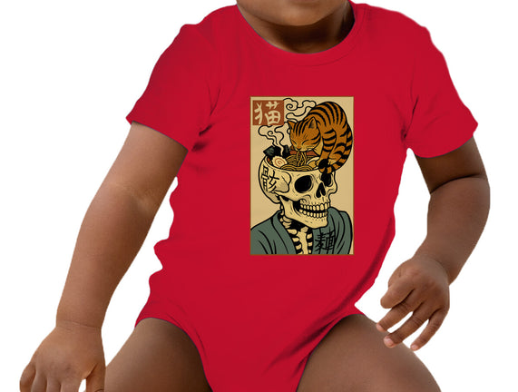 Skull Noodles And Cat Uikioe