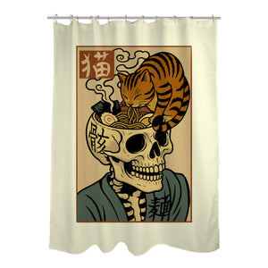 Skull Noodles And Cat Uikioe