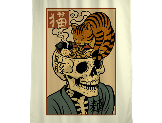 Skull Noodles And Cat Uikioe