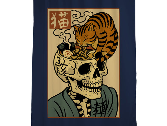 Skull Noodles And Cat Uikioe