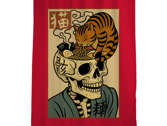 Skull Noodles And Cat Uikioe