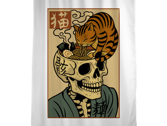 Skull Noodles And Cat Uikioe