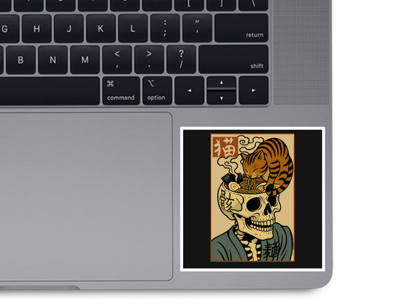 Skull Noodles And Cat Uikioe