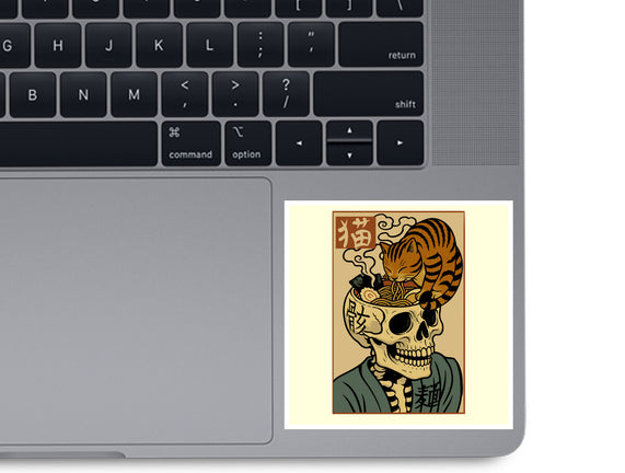 Skull Noodles And Cat Uikioe