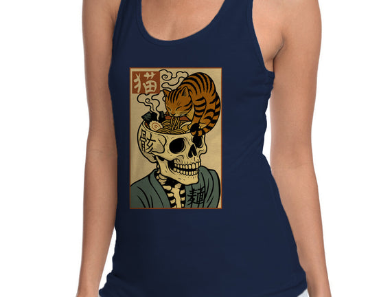 Skull Noodles And Cat Uikioe