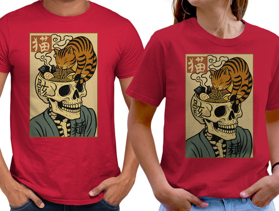 Skull Noodles And Cat Uikioe