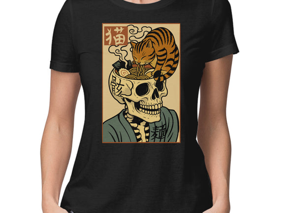 Skull Noodles And Cat Uikioe