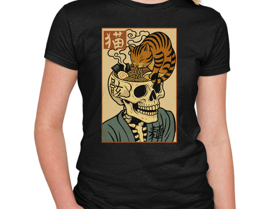 Skull Noodles And Cat Uikioe