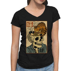 Skull Noodles And Cat Uikioe