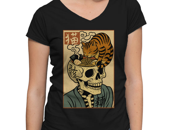Skull Noodles And Cat Uikioe