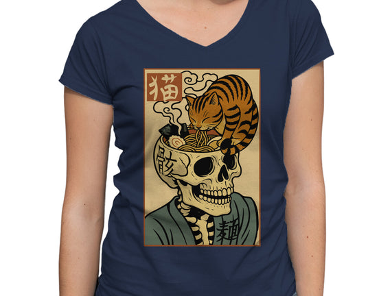 Skull Noodles And Cat Uikioe