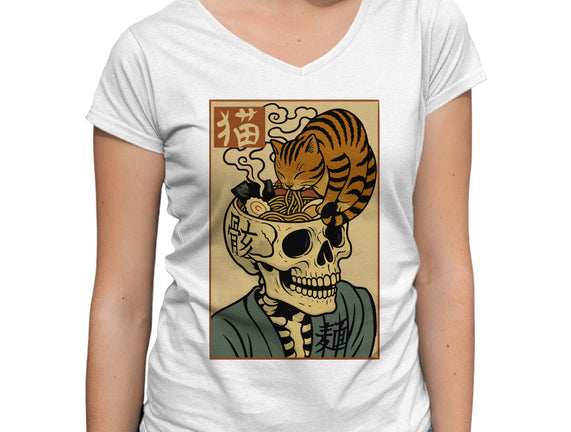 Skull Noodles And Cat Uikioe