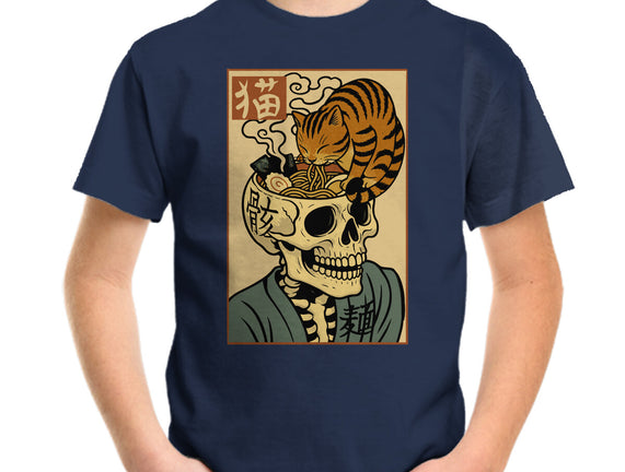Skull Noodles And Cat Uikioe